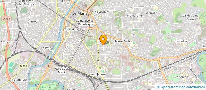 localisation de l'entreprise NEED à LE MANS