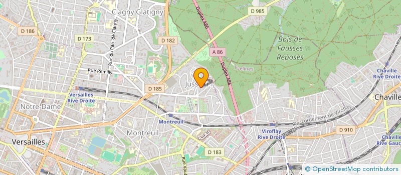 localisation de l'entreprise NEED APPART RENT à VERSAILLES