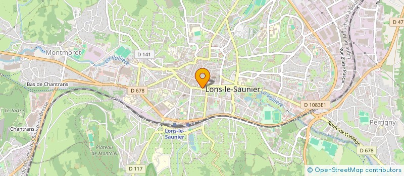 localisation de l'entreprise NEED ASSURANCES à LONS-LE-SAUNIER