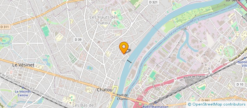 localisation de l'entreprise NEED CAB  CHATOU