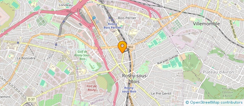 localisation de l'entreprise NEED FOR CAR à ROSNY-SOUS-BOIS