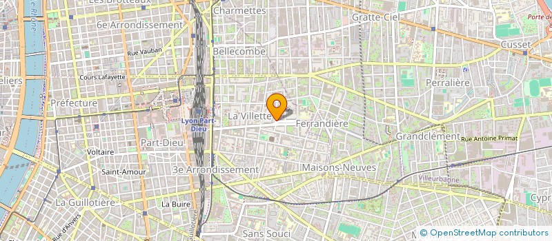 localisation de l'entreprise NEED LAVERIE à LYON