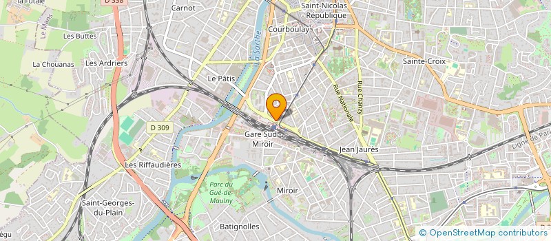 localisation de l'entreprise NEEDA  LE MANS