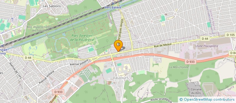 localisation de l'entreprise NEEDED BOX à VAUJOURS