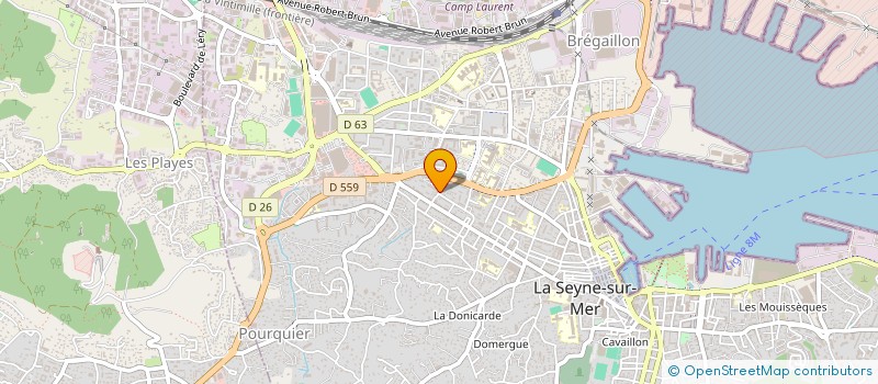 localisation de l'entreprise NEEDEX IMMOBILIER à LA SEYNE-SUR-MER