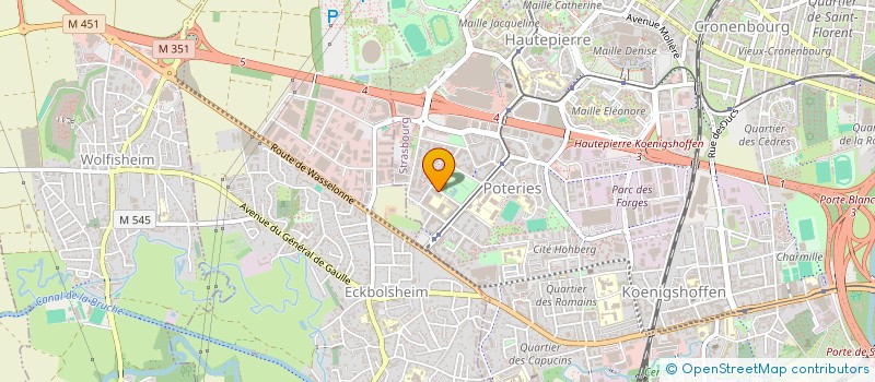 localisation de l'entreprise NEEDEXPERTS à STRASBOURG