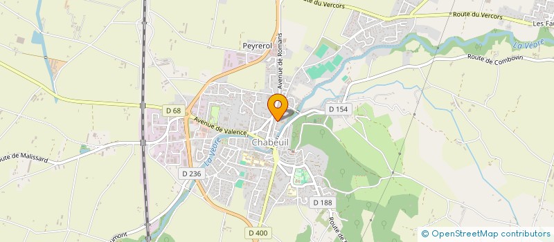 localisation de l'entreprise NEEDLE AND STAPLE à CHABEUIL