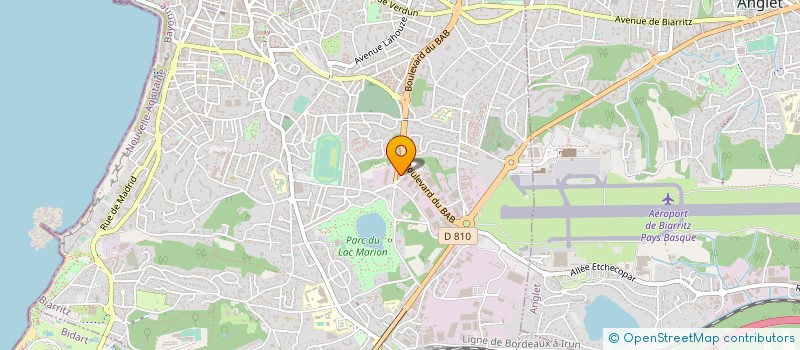 localisation de l'entreprise NEEDLE CONCEPT à BIARRITZ