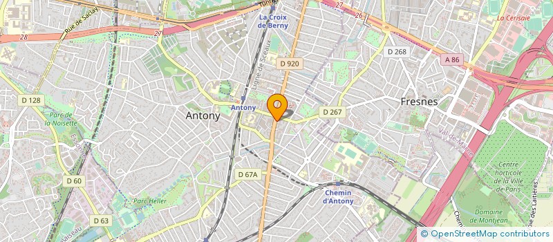 localisation de l'entreprise NEEDOCS à ANTONY