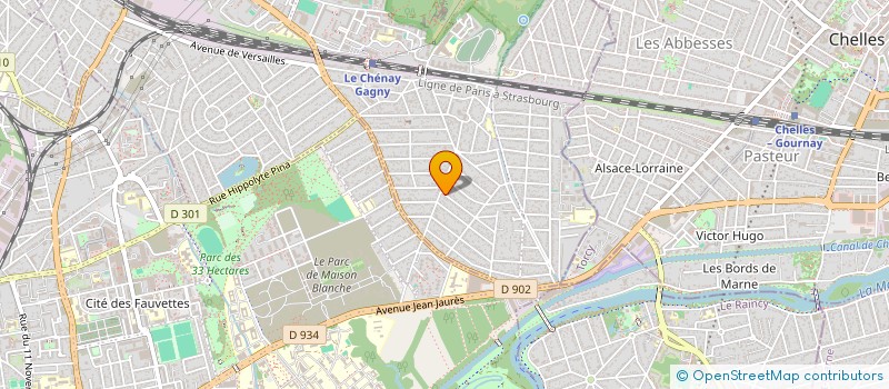 localisation de l'entreprise NEEKROME à GAGNY