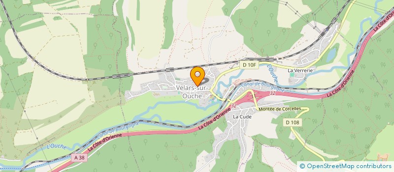 localisation de l'entreprise NEEL 5  VELARS-SUR-OUCHE