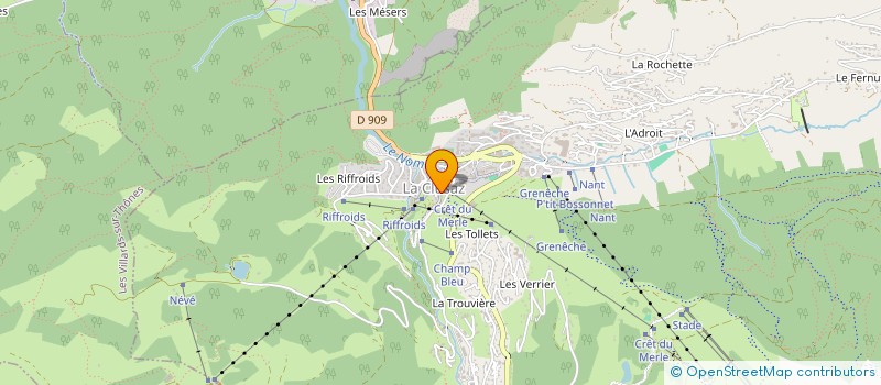 localisation de l'entreprise NEEL à LA CLUSAZ