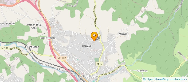 localisation de l'entreprise NEEL GROUP  LA FOUILLOUSE