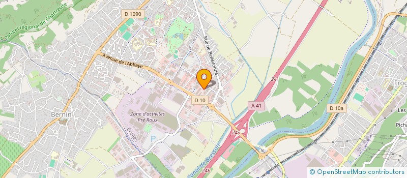 localisation de l'entreprise NEELY  CROLLES