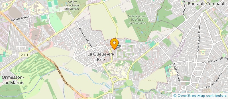 localisation de l'entreprise NEEMI BAT à LA QUEUE-EN-BRIE