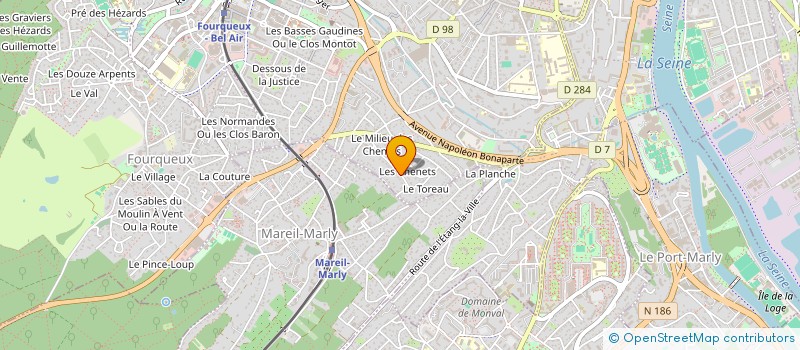 localisation de l'entreprise NEENA  SAINT-GERMAIN-EN-LAYE