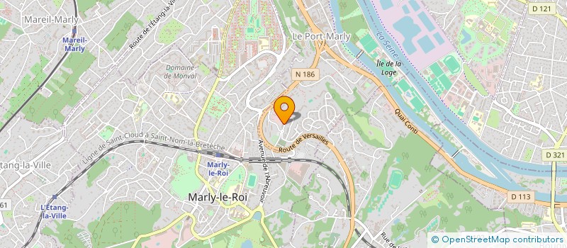 localisation de l'entreprise NEERBEE  LE PORT-MARLY