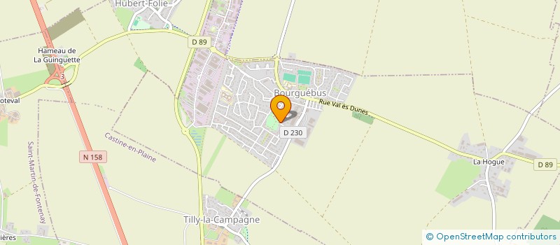 localisation de l'entreprise NEF BATIMENT GENERAL  BOURGUEBUS