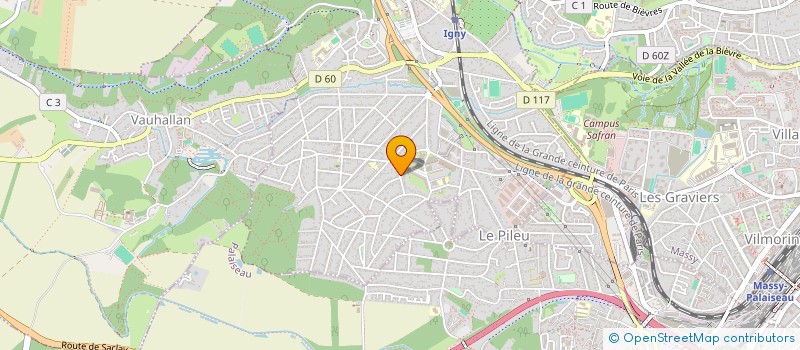 localisation de l'entreprise NEFA  IGNY