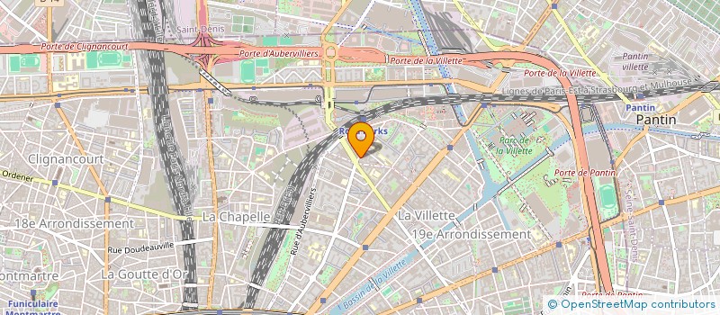 localisation de l'entreprise NEFA  PARIS