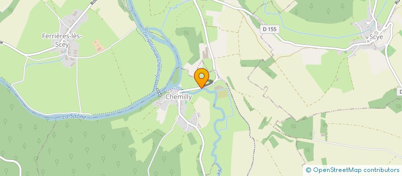 localisation de l'entreprise NEFER  CHEMILLY