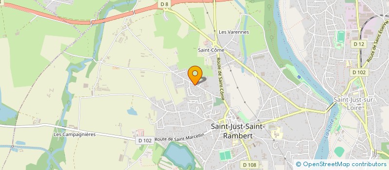 localisation de l'entreprise NEFERTARI  SAINT-JUST-SAINT-RAMBERT