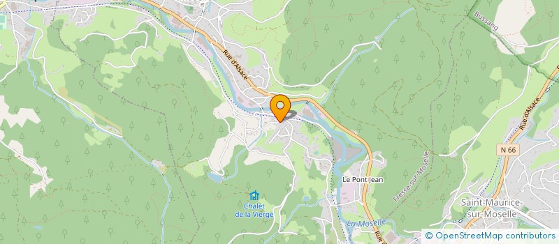 localisation de l'entreprise NEFF CONSTRUCTION à FRESSE-SUR-MOSELLE