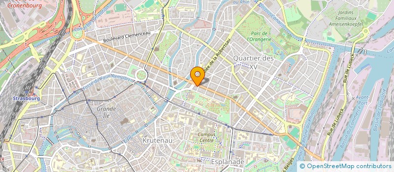 localisation de l'entreprise NEFF ET MEYER à STRASBOURG