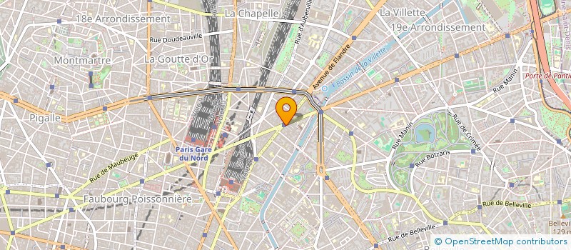 localisation de l'entreprise NEFI PUB à PARIS