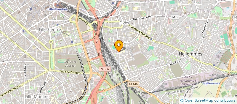 localisation de l'entreprise NEFITEX à LILLE