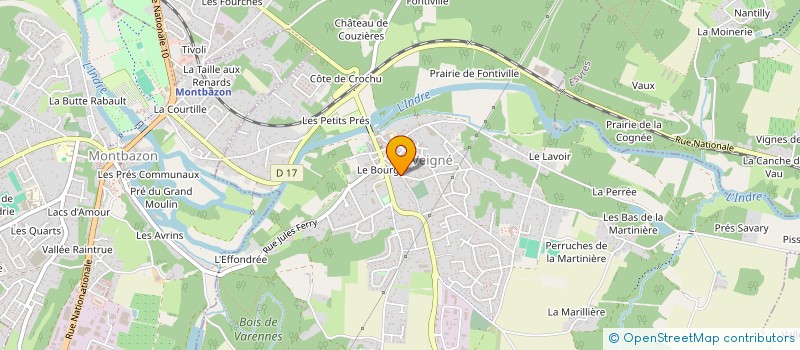 localisation de l'entreprise NEFORTE PFL à VEIGNE