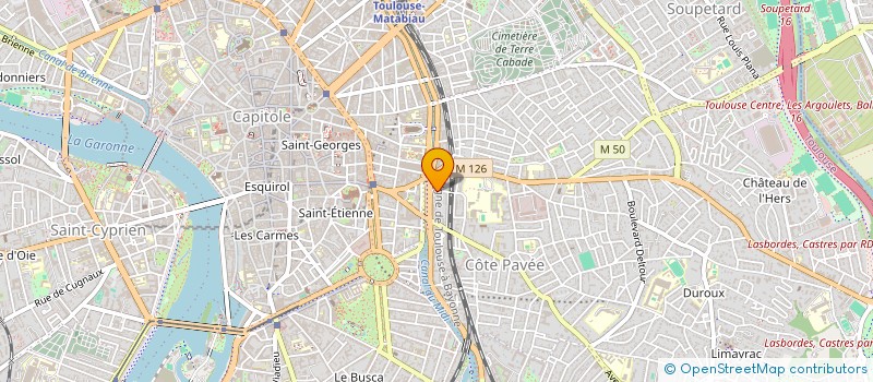 localisation de l'entreprise NEFRET  TOULOUSE