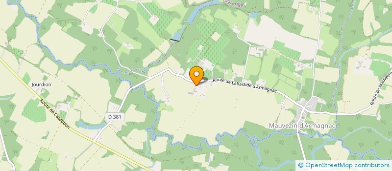 localisation de l'entreprise NEG'TAR à MAUVEZIN D'ARMAGNAC