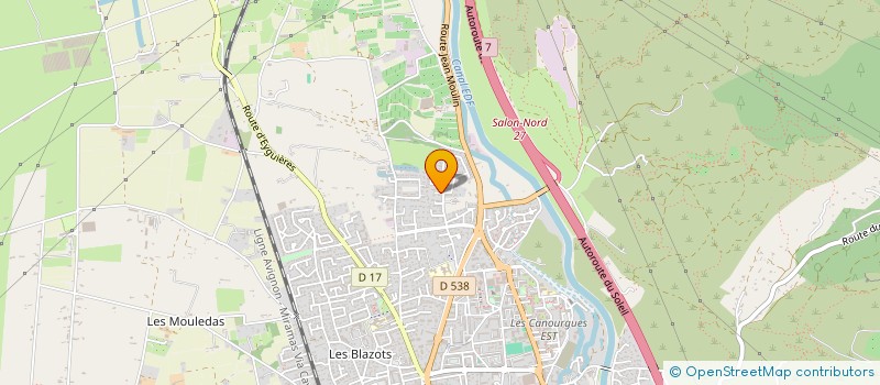 localisation de l'entreprise NEGADE  SALON-DE-PROVENCE