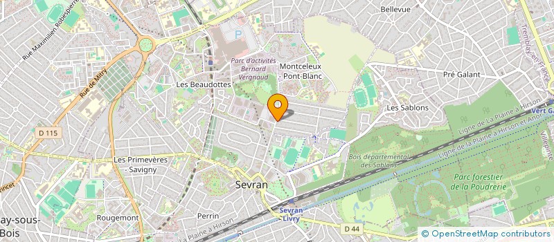 localisation de l'entreprise NEGARA-COUVERTURE à SEVRAN