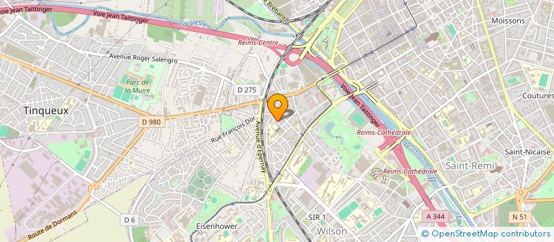 localisation de l'entreprise NEGATIF@POSITIF  REIMS