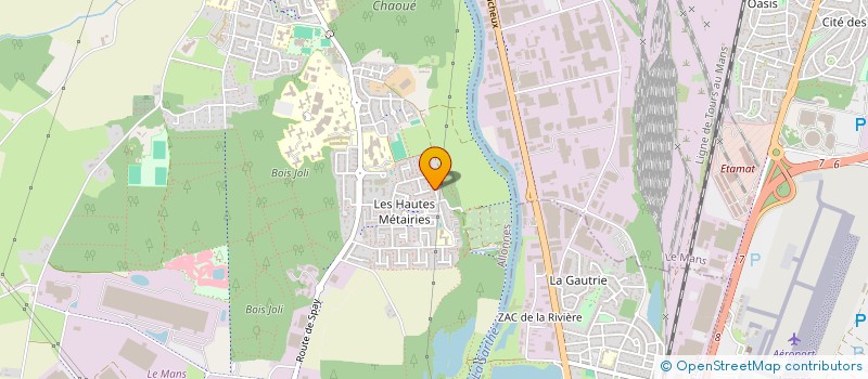 localisation de l'entreprise NEGEMAT  ALLONNES