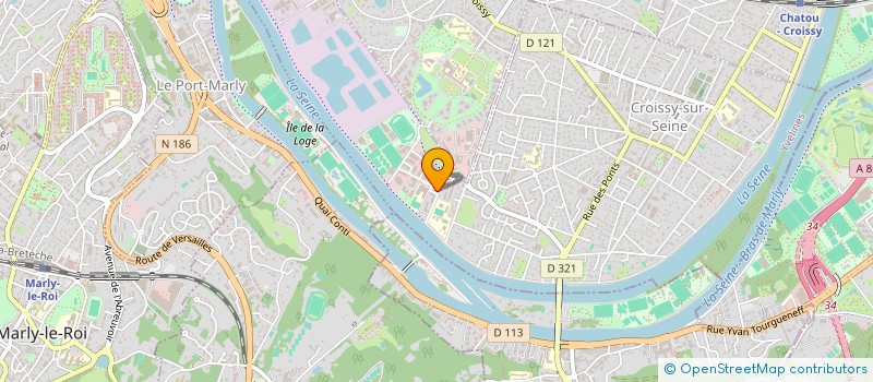 localisation de l'entreprise NEGEO CONSEIL  CROISSY-SUR-SEINE