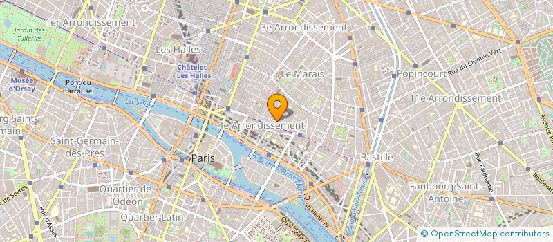 localisation de l'entreprise NEGMA à PARIS