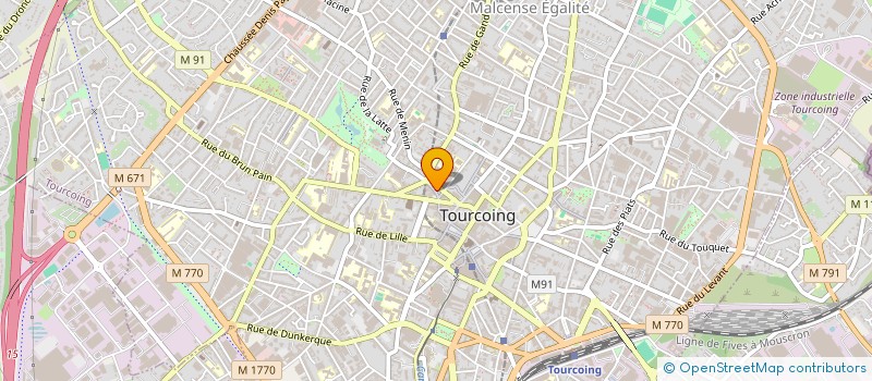 localisation de l'entreprise NEGMI  TOURCOING