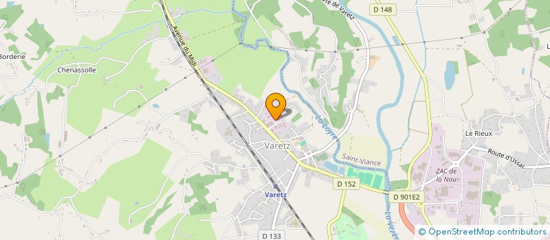 localisation de l'entreprise NEGMT  VARETZ