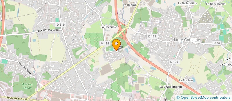 localisation de l'entreprise NEGO PROJECT à BASSE-GOULAINE