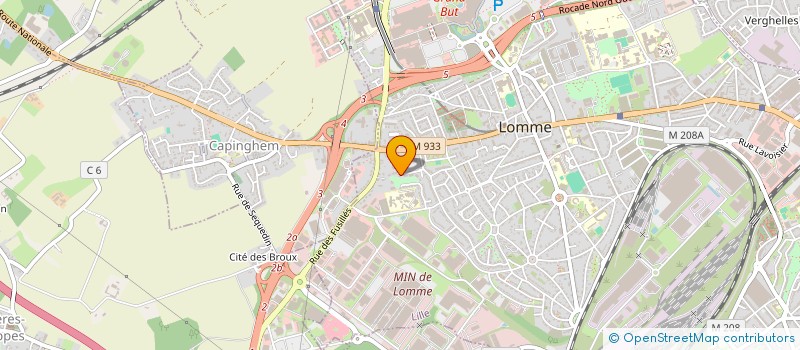 localisation de l'entreprise NEGO'STYLE à LILLE