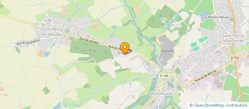 localisation de l'entreprise NEGOBLOC à MAUGES-SUR-LOIRE