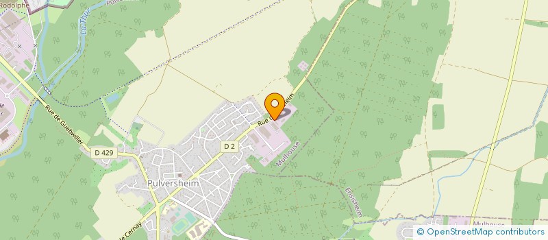 localisation de l'entreprise NEGOBOIS  PULVERSHEIM