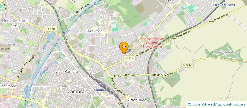 localisation de l'entreprise NEGOC'AUTO MOTO à CAMBRAI