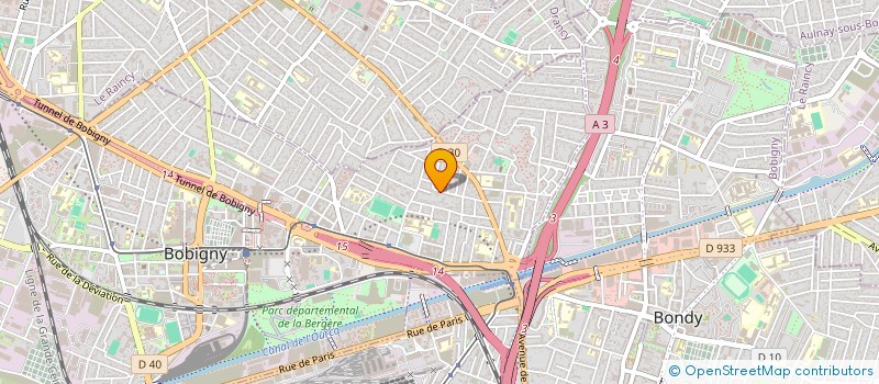 localisation de l'entreprise NEGOCAUTO 93  BOBIGNY