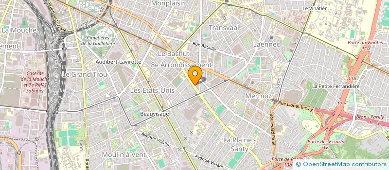 localisation de l'entreprise NEGOCCASE AUTO à LYON