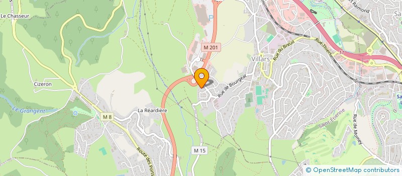 localisation de l'entreprise NEGOCE 3A à VILLARS