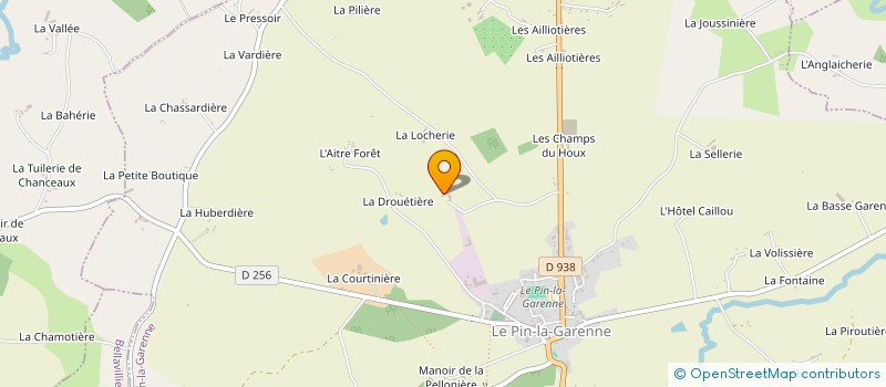 localisation de l'entreprise NEGOCE AUTO à LE PIN-LA-GARENNE